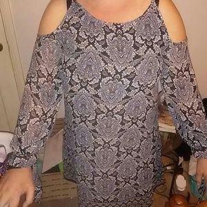 NWT. Boho midi dress
